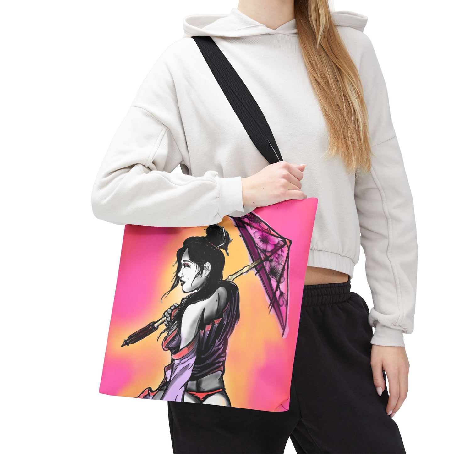 Vibrant Art Tote Bag, Stylish Handbag, Unique Gift for Her, Summer Accessory, Eco-Friendly Bag