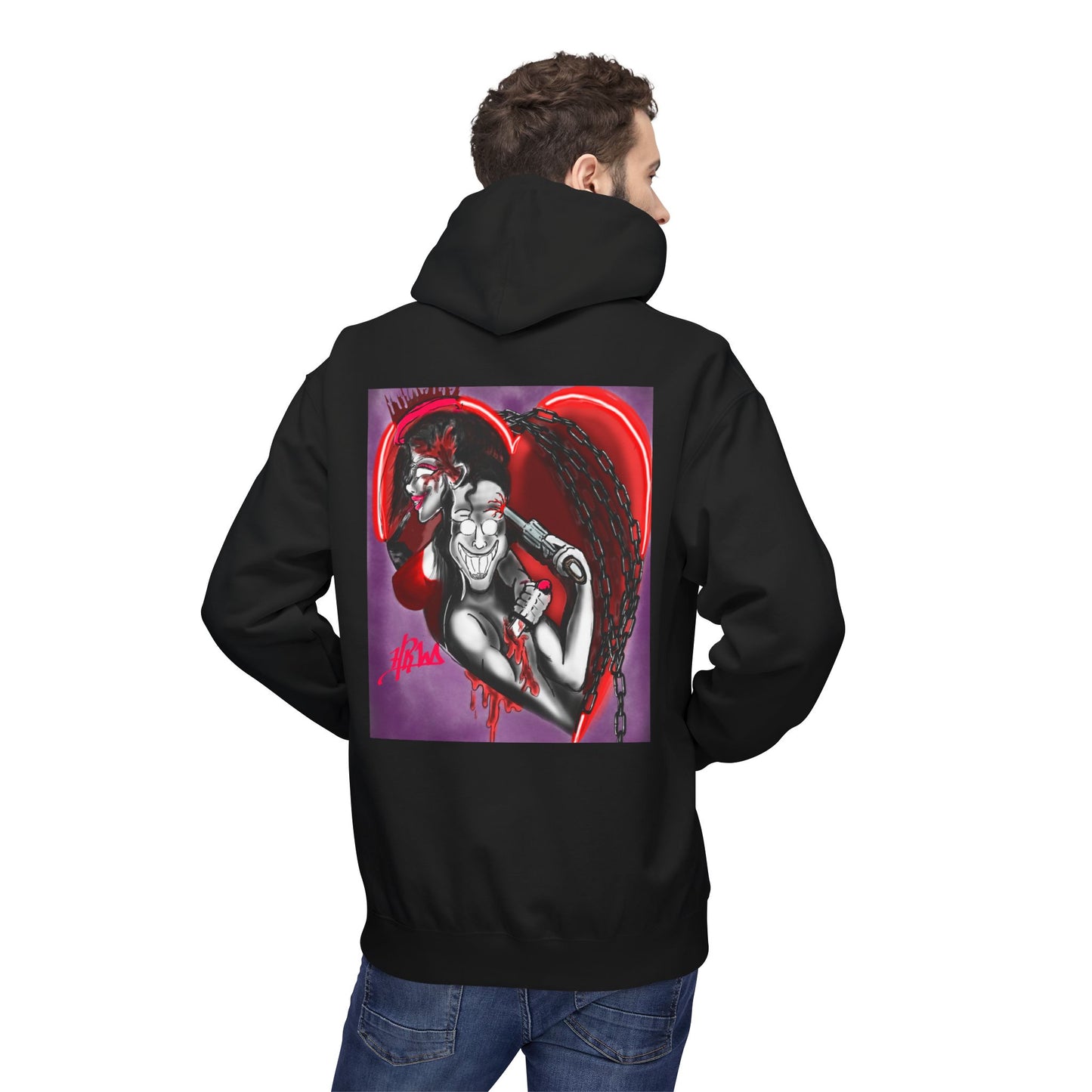 Edgy Graphic Hoodie | Unisex Midweight Softstyle | Streetwear, Gift for Him, Gift for Her, Trendy Apparel, Unique Design