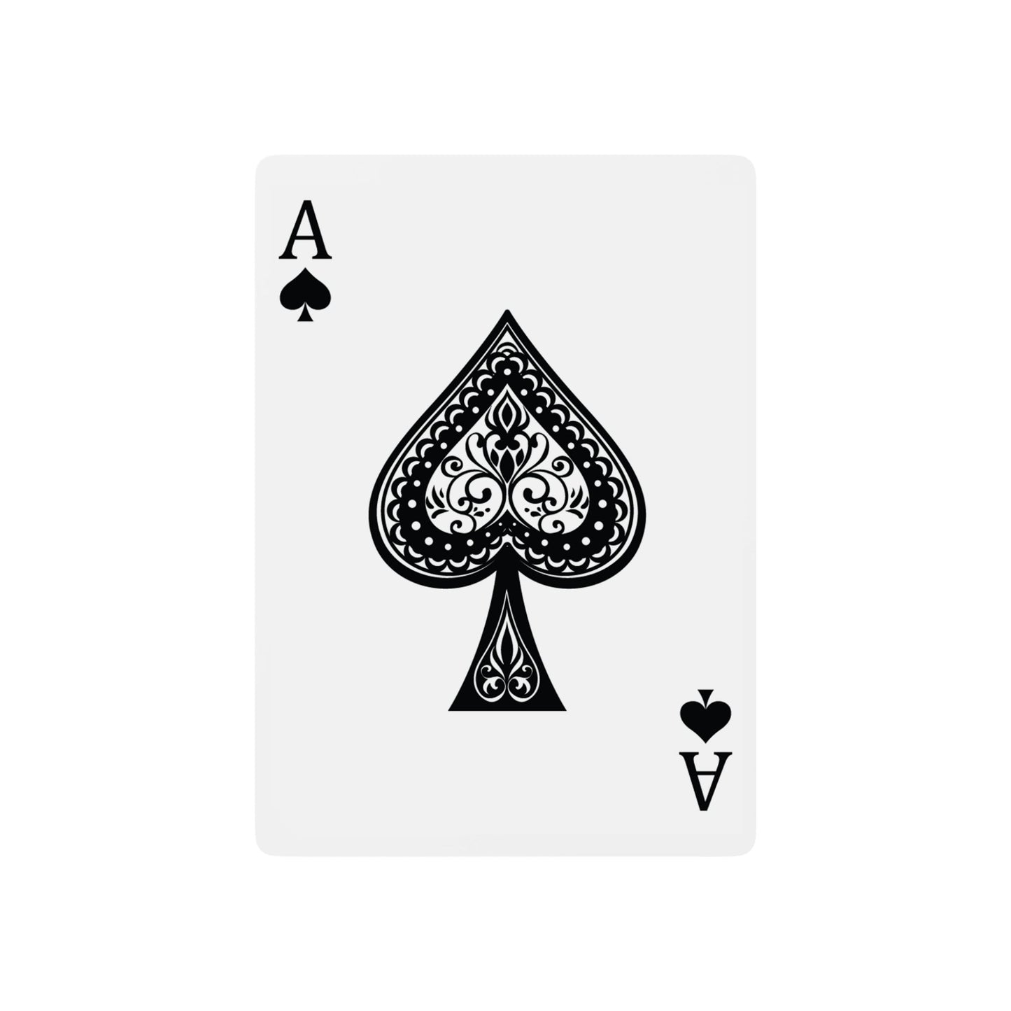 Poker Playing Card Art Print, Card Games Wall Decor, Unique Gift for Gamers, Poker Night Decoration, Handmade Artwork