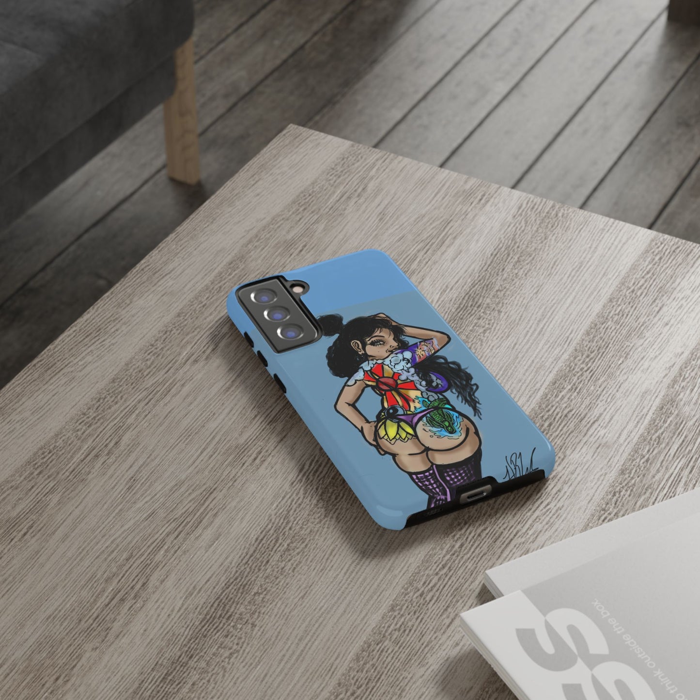 Stylish Tough Phone Case - Artistic Design for Trendsetters