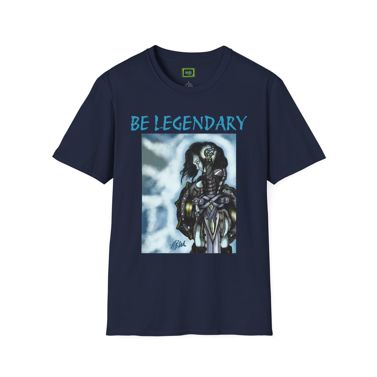 Armored Fantasy Warrior — Graphic Tee