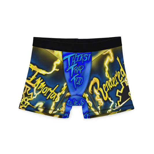 Thirst Trap Trio Boxers, Colorful AOP Underwear, Fun Boxer Shorts, Streetwear Inspired, Unique Gifts for Him, Thirst Trap