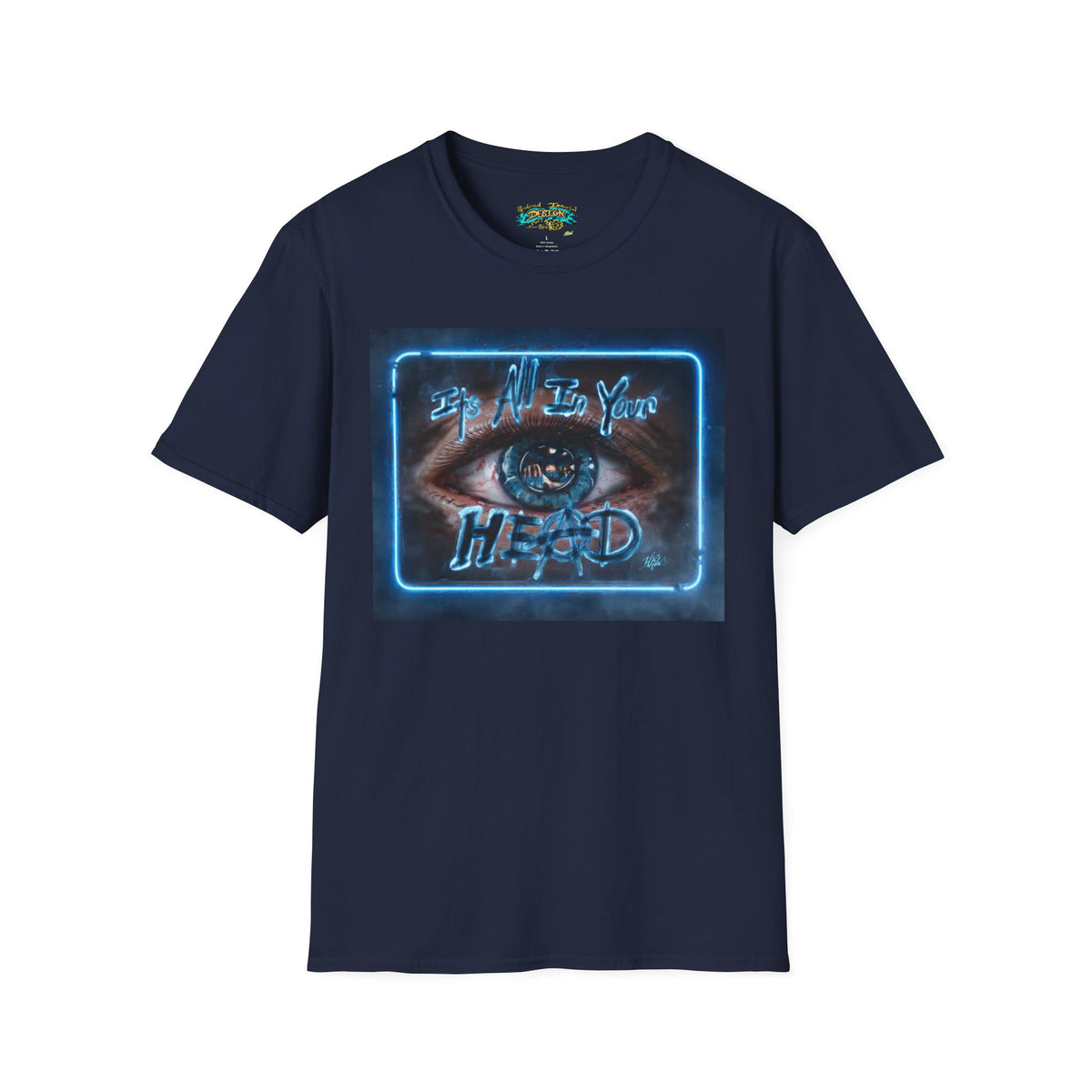 Get out of your head Graphic T-Shirt – "It's All in Your Head" Retro Streetwear