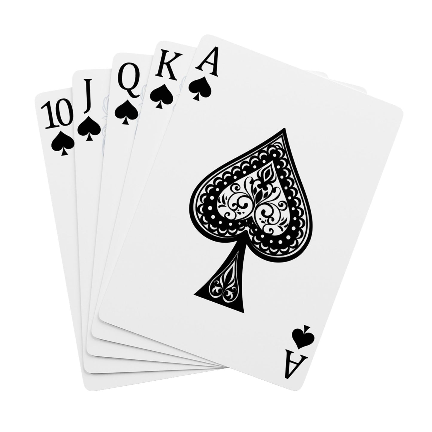 Poker Playing Card Art Print, Card Games Wall Decor, Unique Gift for Gamers, Poker Night Decoration, Handmade Artwork