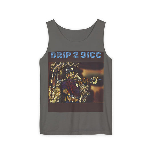 Drip 2 Sicc Unisex Tank Top, Graphic Tank, Summer Wear, Casual Shirt, Trendy Apparel, Festival Outfit