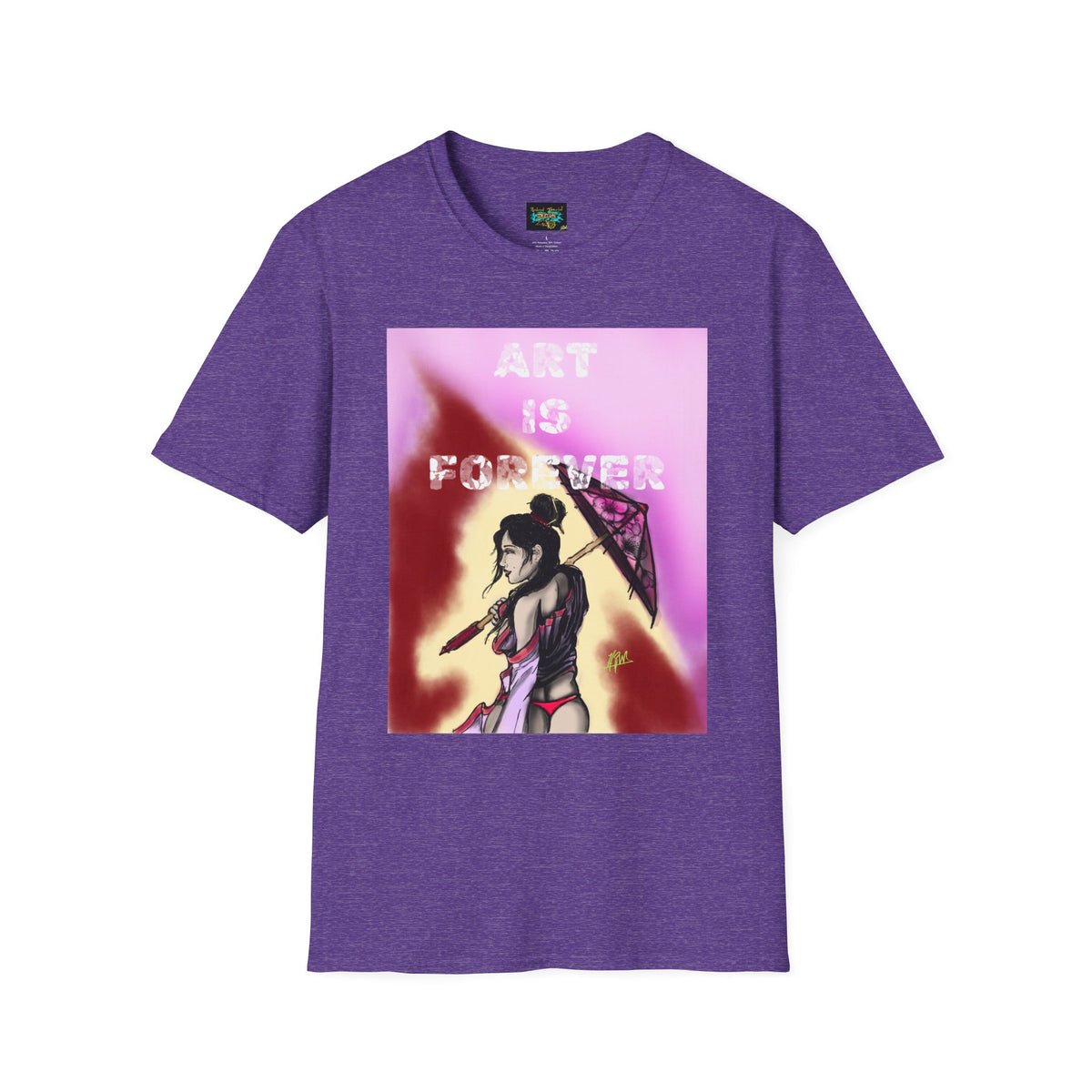Art Is Forever — Unisex Softstyle Tee