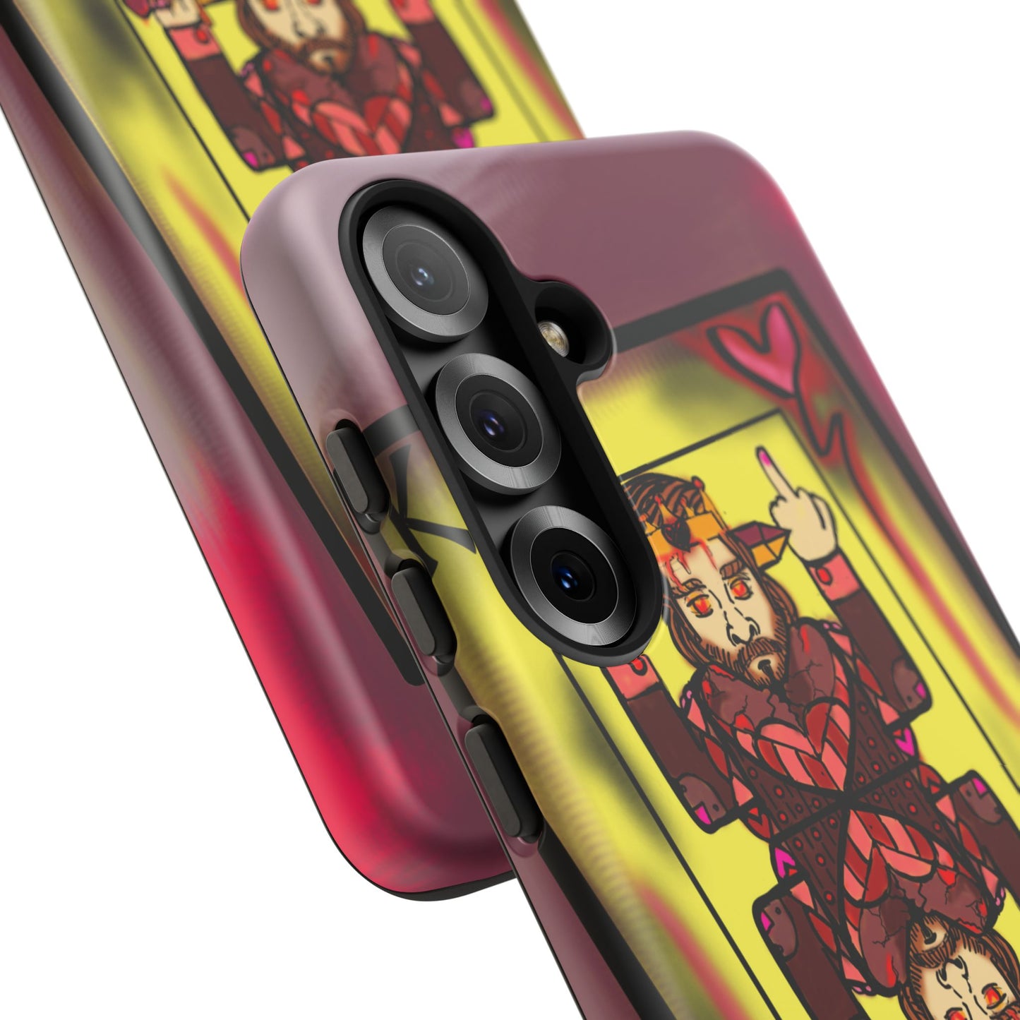 Playing Card Phone Case - Tough Cases with King Design