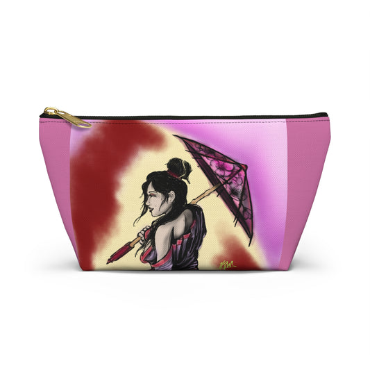 Artistic Accessory Pouch - Makeup Bag, Toiletry Organizer, Gift for Art Lovers, Travel Essentials, Unique Design