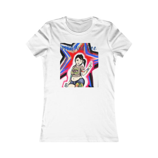 Wild And Free Women's Graphic Tee, Trendy Casual Shirt, Bohemian Style Top, Unique Gift for Her, Everyday Wear, Festival Outfit