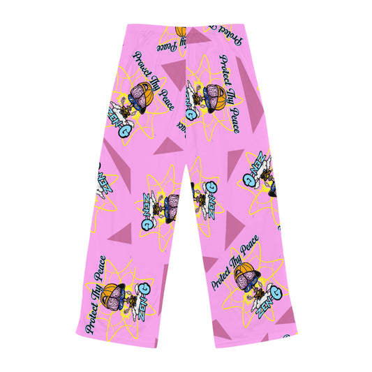 Women's Pajama Pants - Protect Thy Peace, Cozy Sleepwear, Relaxation Attire, Gift for Her, Lounge Pants, Feminine Nightwear