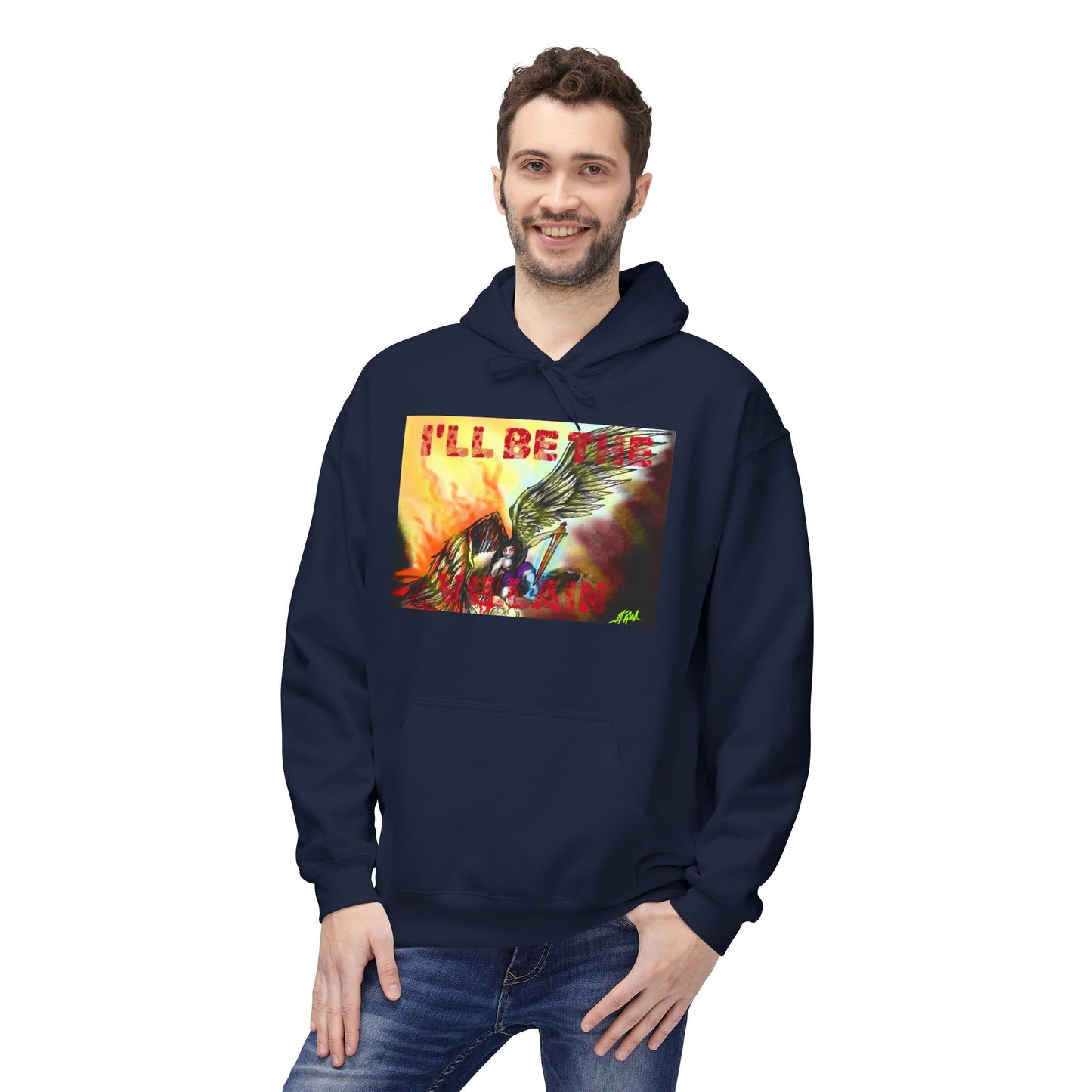 Edgy Graphic Hoodie | Unisex Midweight Softstyle | Streetwear, Gift for Him, Gift for Her, Trendy Apparel, Unique Design