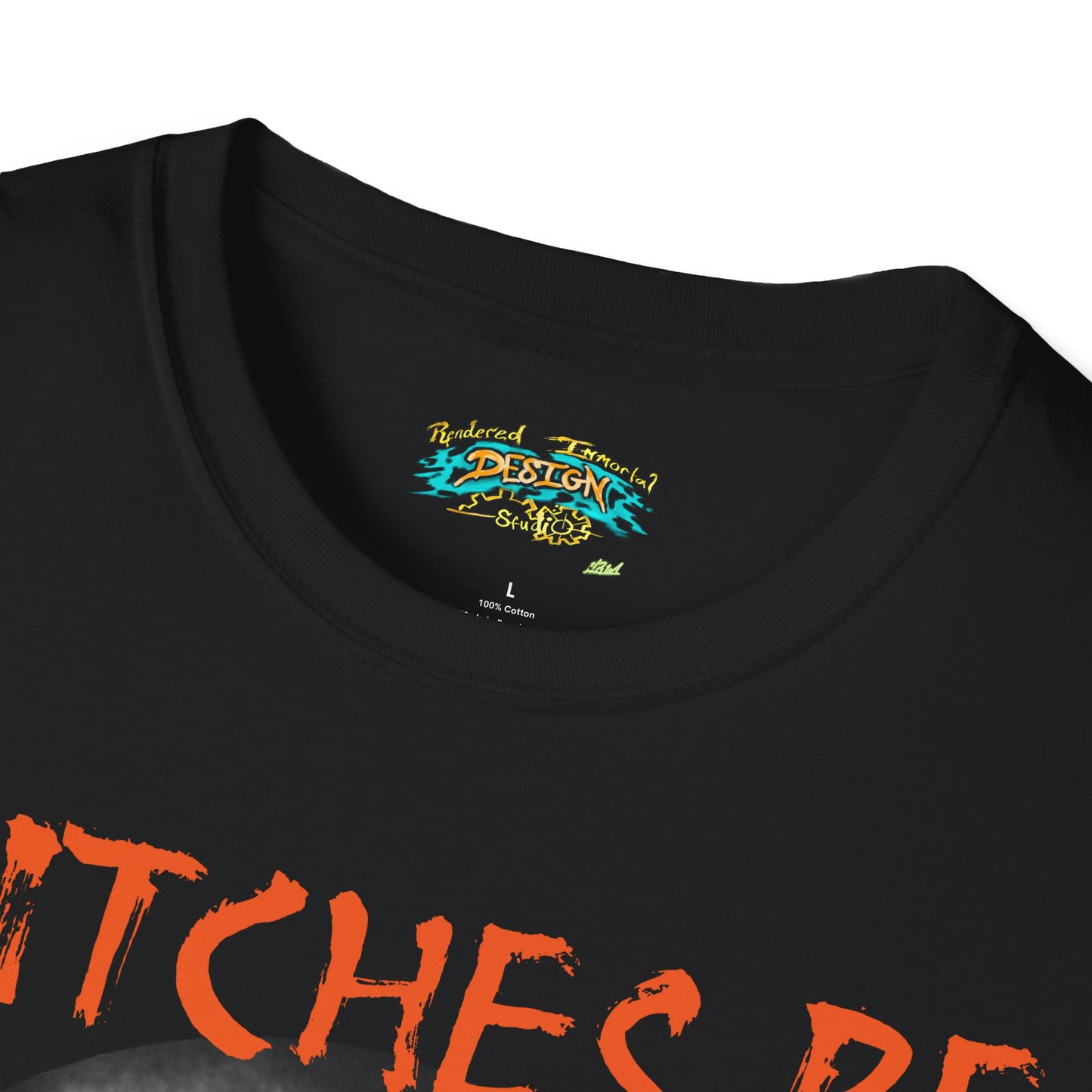 Witches Be Trippin' Unisex T-Shirt - Casual Halloween Tee, Spooky Vibes, Witchcraft Apparel, Perfect for Fall, Trick or Treats