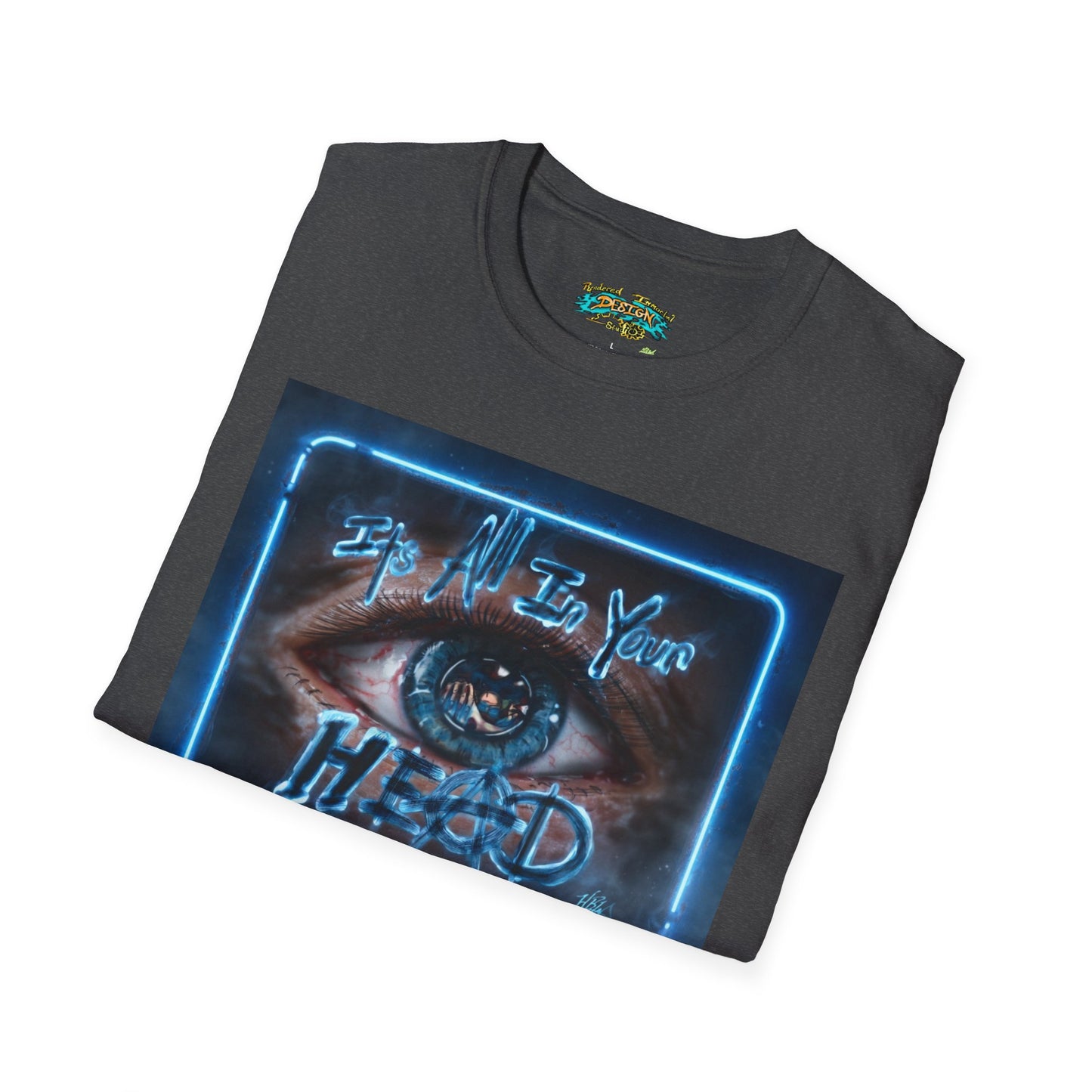 Get out of your head Graphic T-Shirt – "It's All in Your Head" Retro Streetwear
