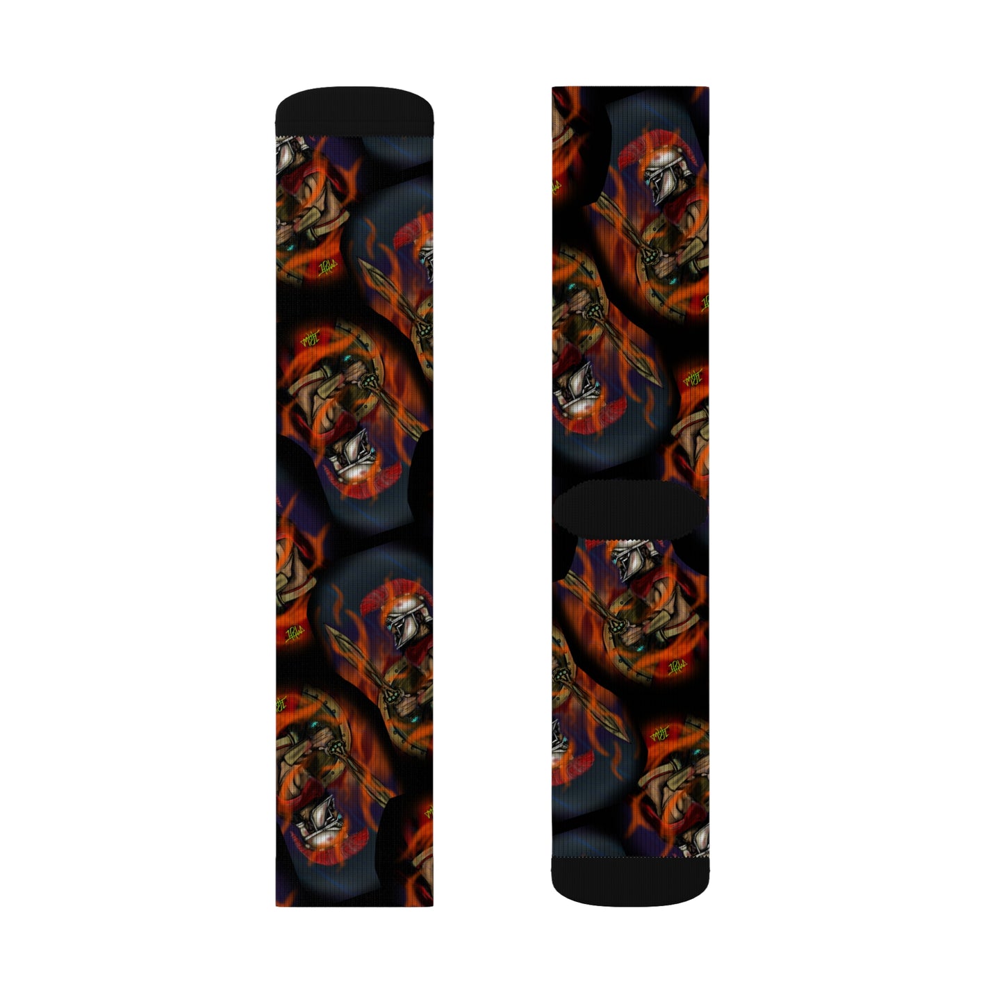 Spartan Warrior Sublimation Socks