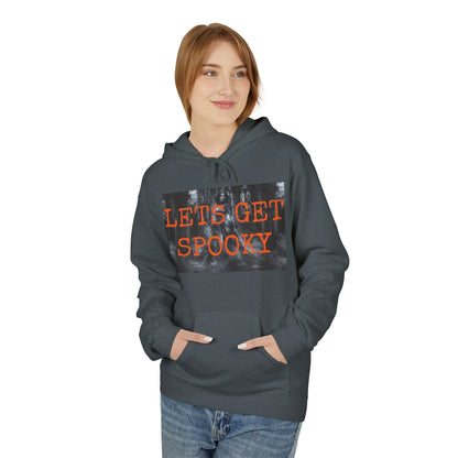 Halloween Hoodie, Unisex Midweight Fleece for Fall, Spooky SZN Apparel, Perfect for Ghost Hunting, Trick or Treating
