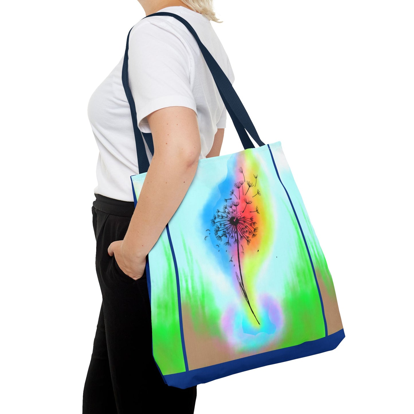 Vibrant Nature-Themed Tote Bag - Perfect for Eco Lovers, Beach Days, Daily Errands, Gift for Friends, Sustainable Fashion