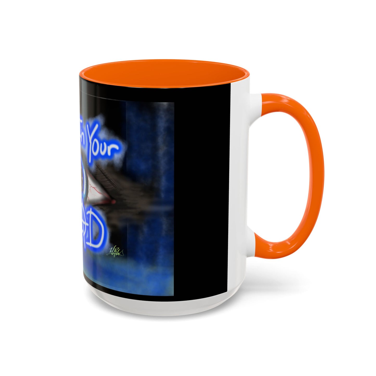 All In Your Head Accent Coffee Mug - Unique Gift for Coffee Lovers