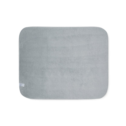 Cozy Sherpa Blanket - Lotus With SemicolonDesign for Home Decor