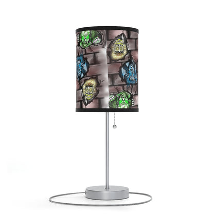 Graffiti Emotion Faces Table Lamp –Mental Expression Art Lamp (US/CA Plug)