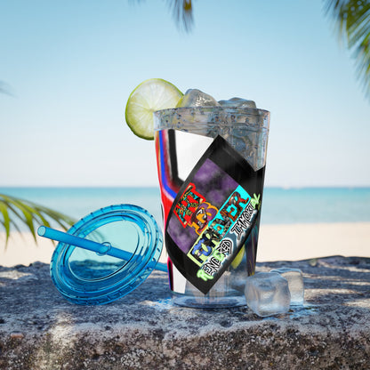 Sunsplash Tumbler with Straw, 16oz