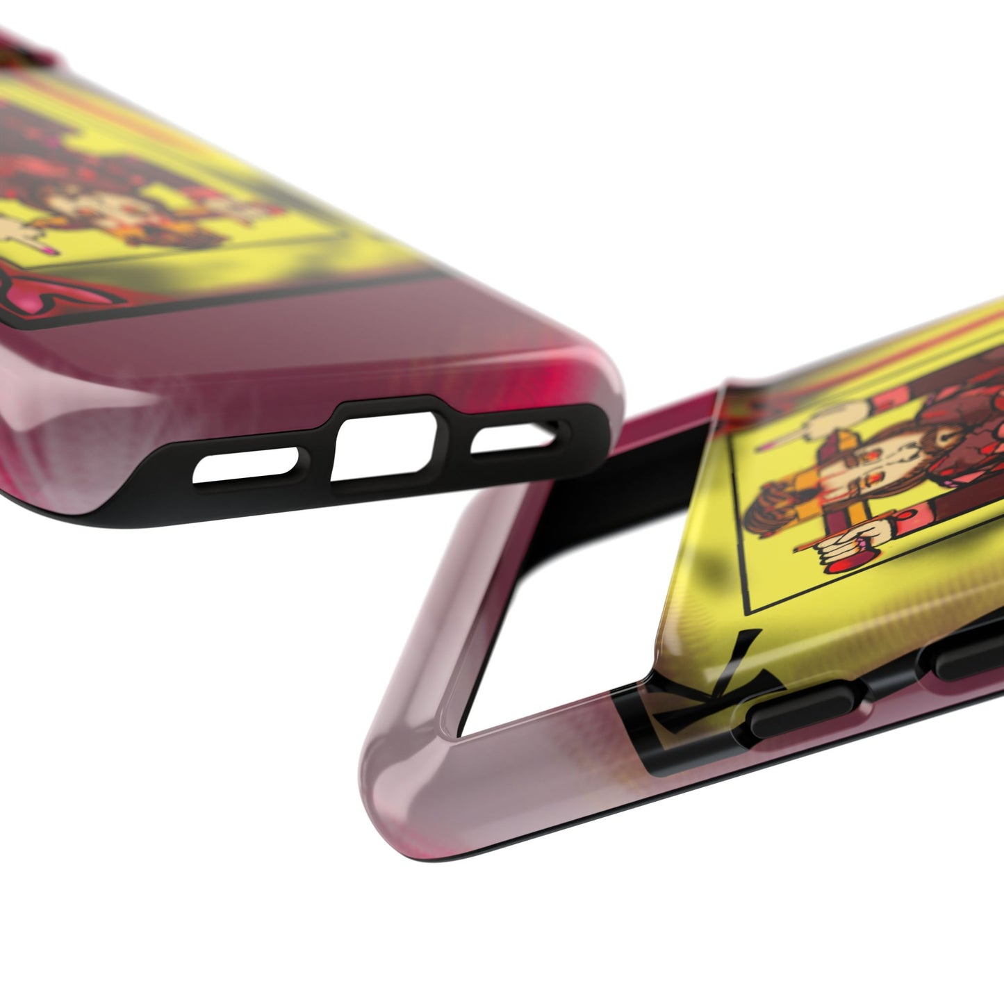 Playing Card Phone Case - Tough Cases with King Design