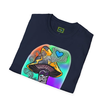 Colorful Fungi T-Shirt, Psychedelic Mushroom Tee, Unisex Graphic Shirt, Gifts for Nature Lovers, Festival Wear, Casual Style