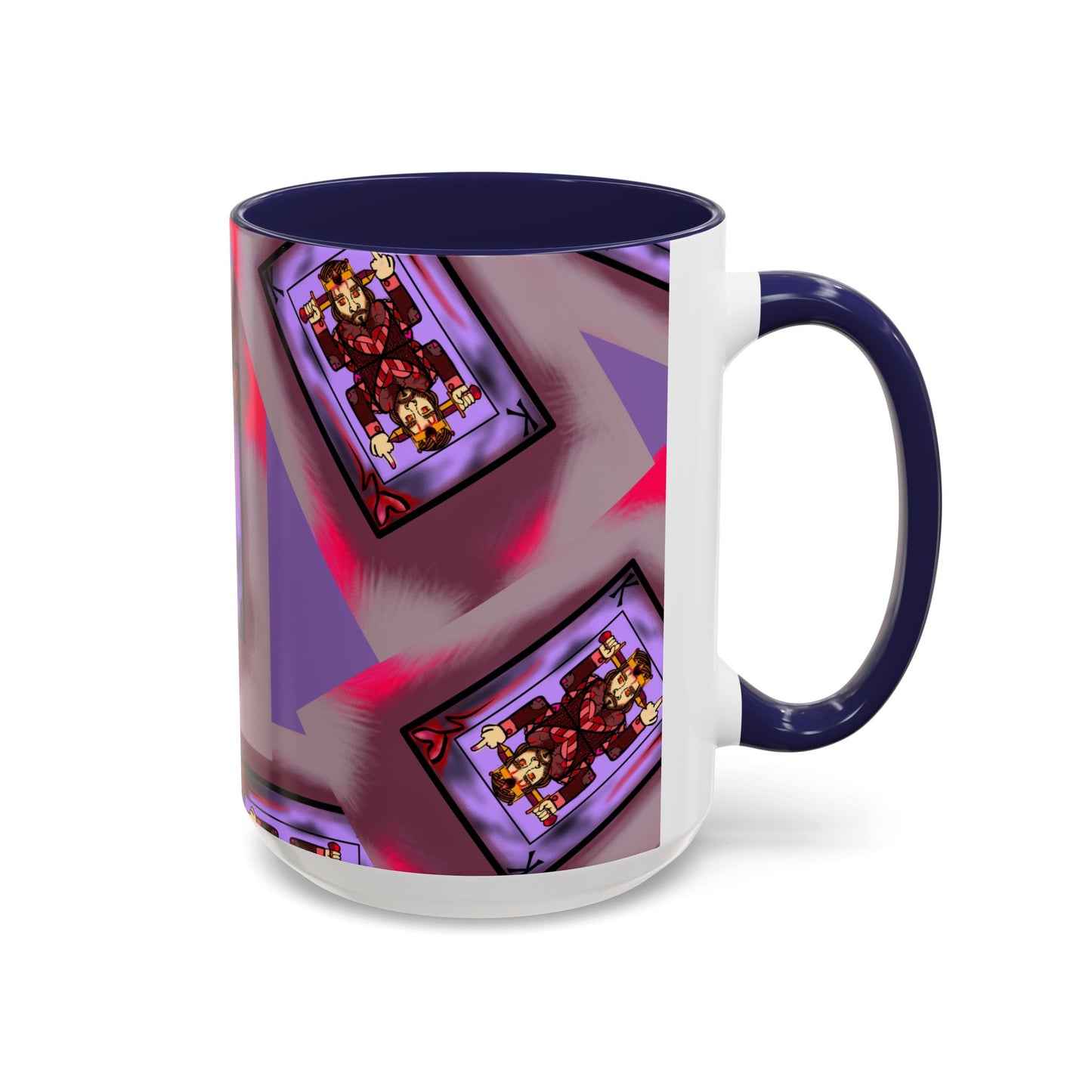 Rebellious King Coffee Mug, Unique Gift for Coffee Lovers, Artful Mug for Home, Cool Cup for Tea, Birthday Present, Fun Kitchen Decor