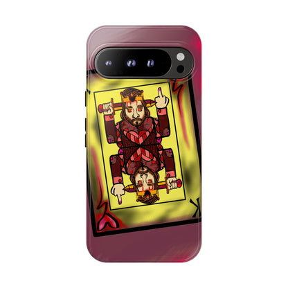 Playing Card Phone Case - Tough Cases with King Design