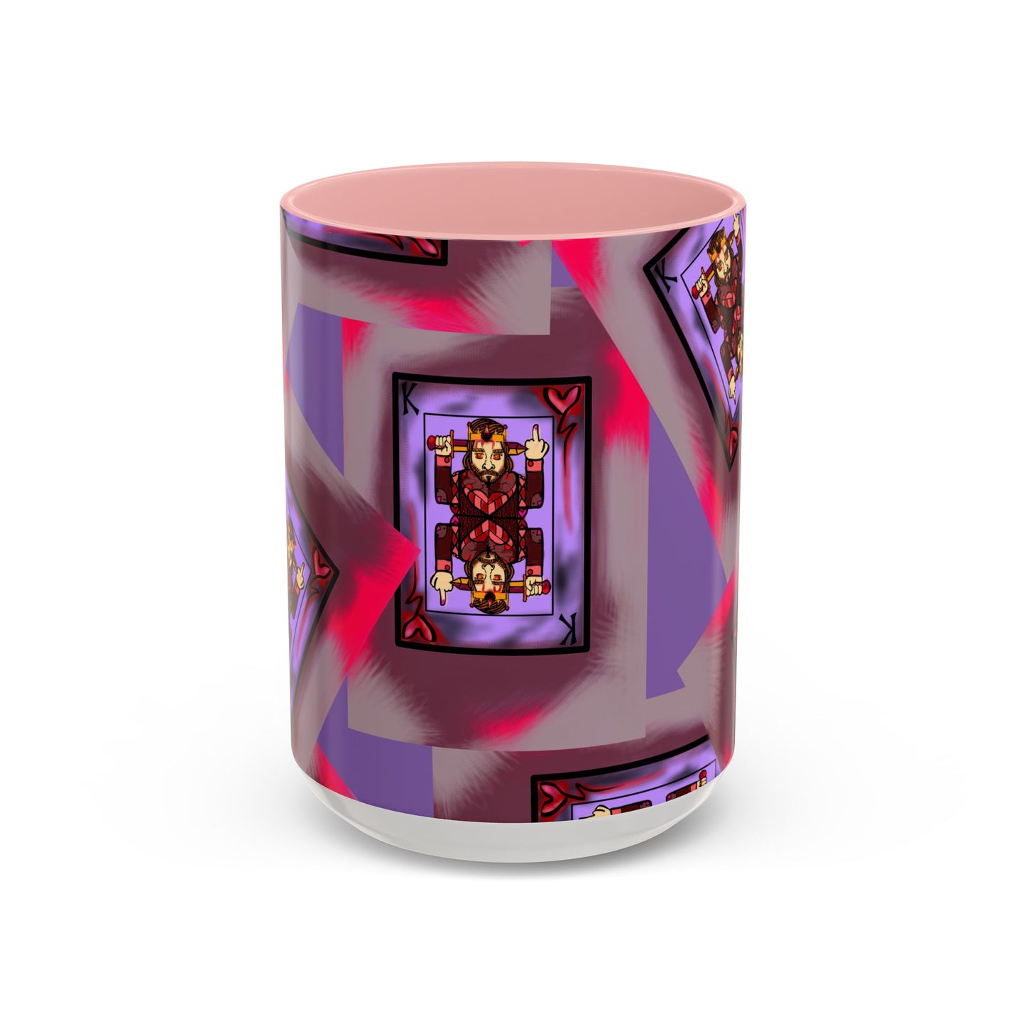 Rebellious King Coffee Mug, Unique Gift for Coffee Lovers, Artful Mug for Home, Cool Cup for Tea, Birthday Present, Fun Kitchen Decor