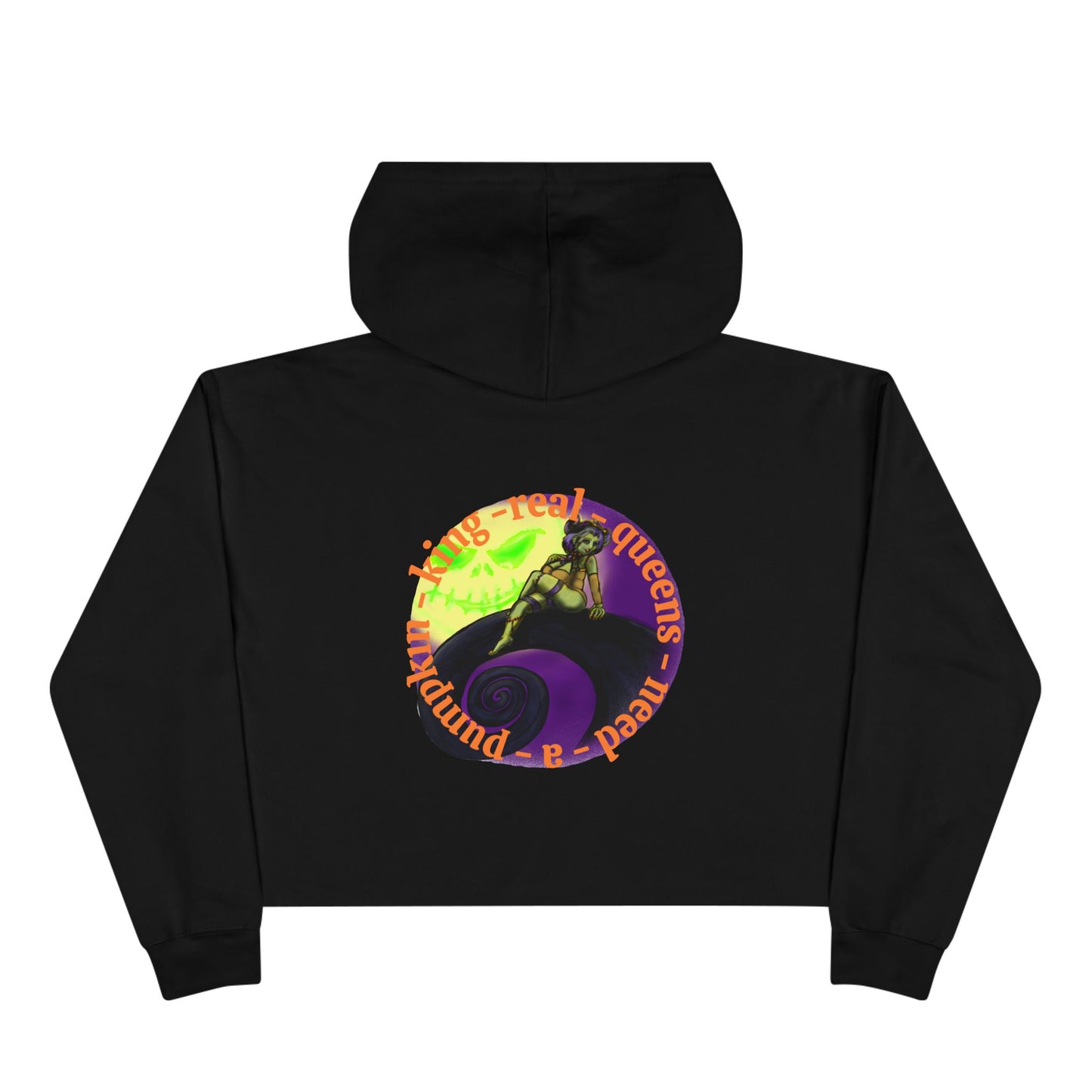 Halloween Crop Hoodie - Looking for My Boo, Spooky Fashion, Women's Clothing, Party Outfit, Cozy Fall Wear