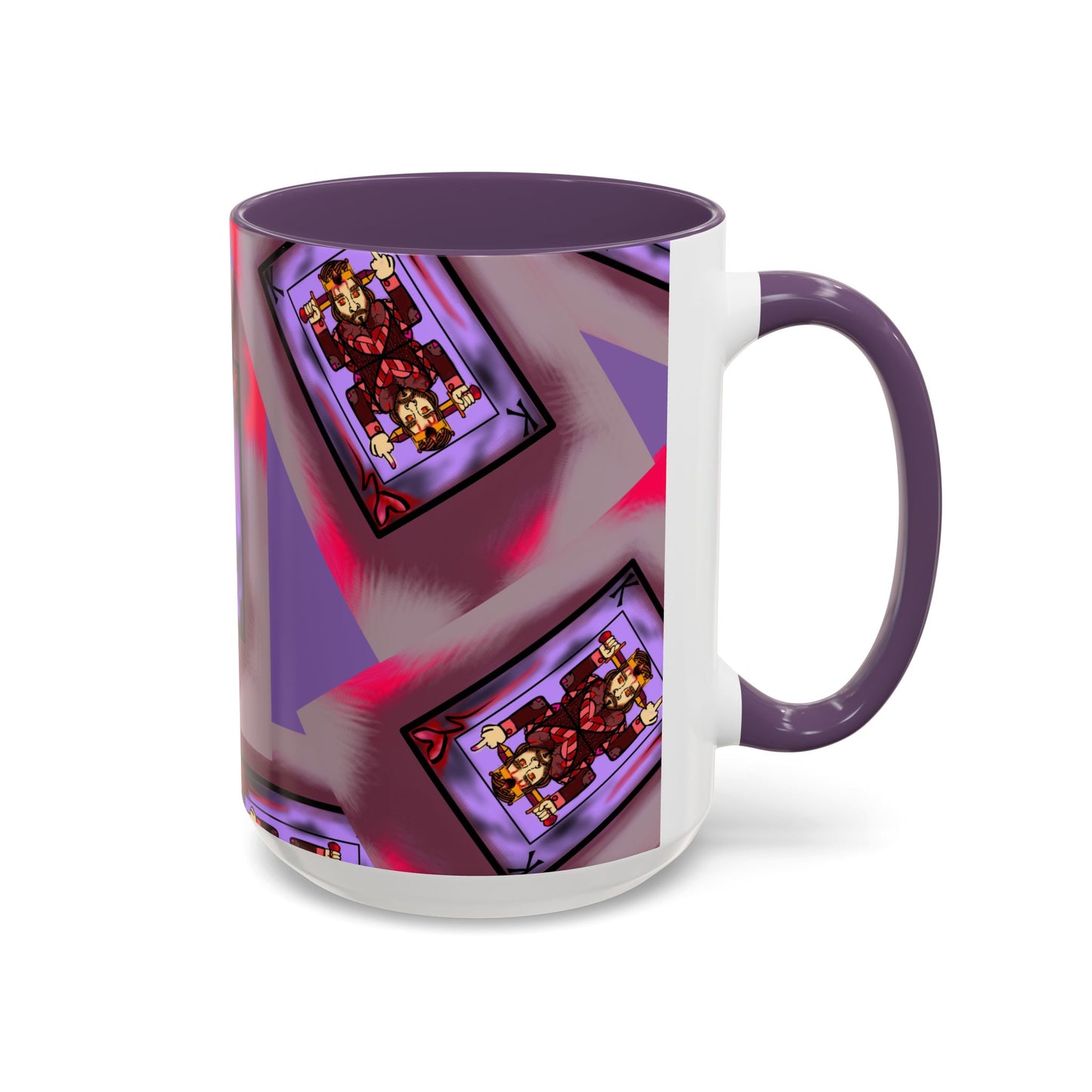 Rebellious King Coffee Mug, Unique Gift for Coffee Lovers, Artful Mug for Home, Cool Cup for Tea, Birthday Present, Fun Kitchen Decor