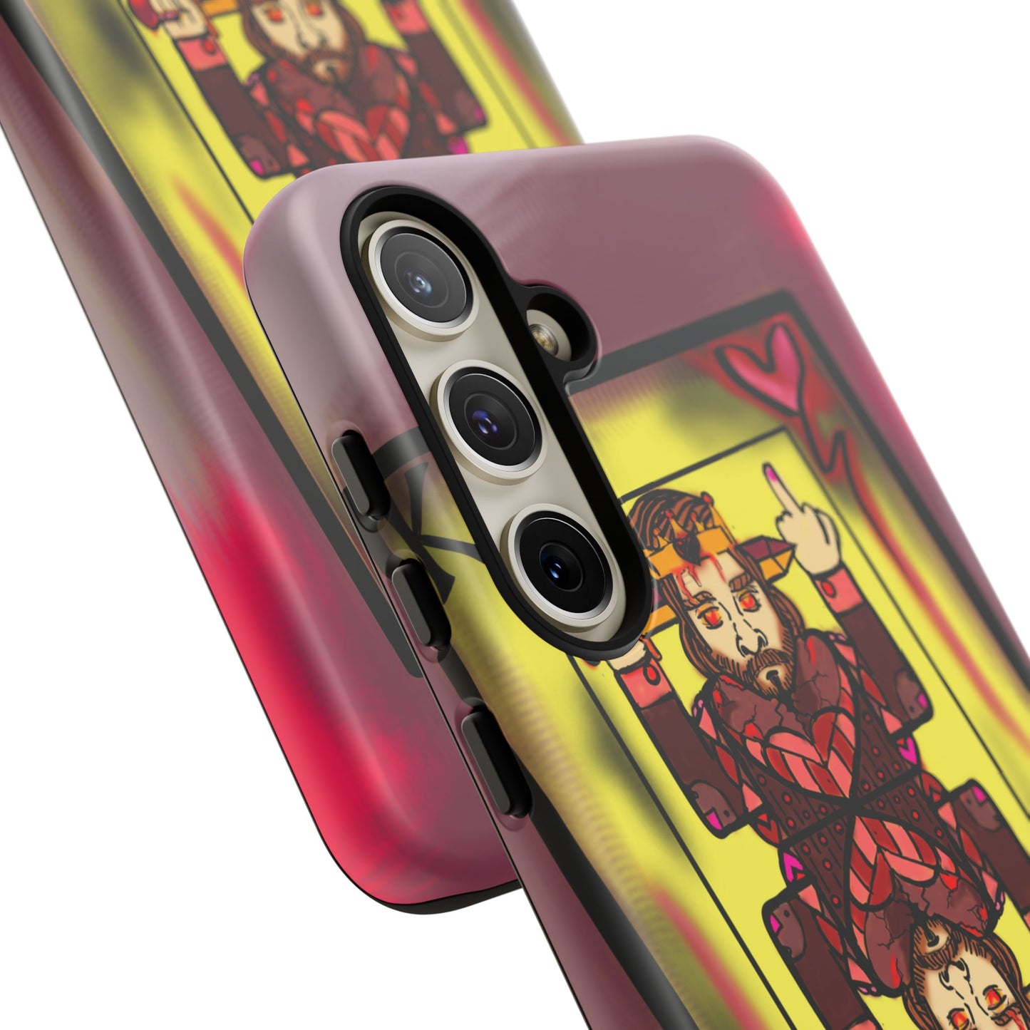 Playing Card Phone Case - Tough Cases with King Design