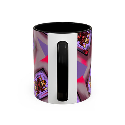 Rebellious King Coffee Mug, Unique Gift for Coffee Lovers, Artful Mug for Home, Cool Cup for Tea, Birthday Present, Fun Kitchen Decor