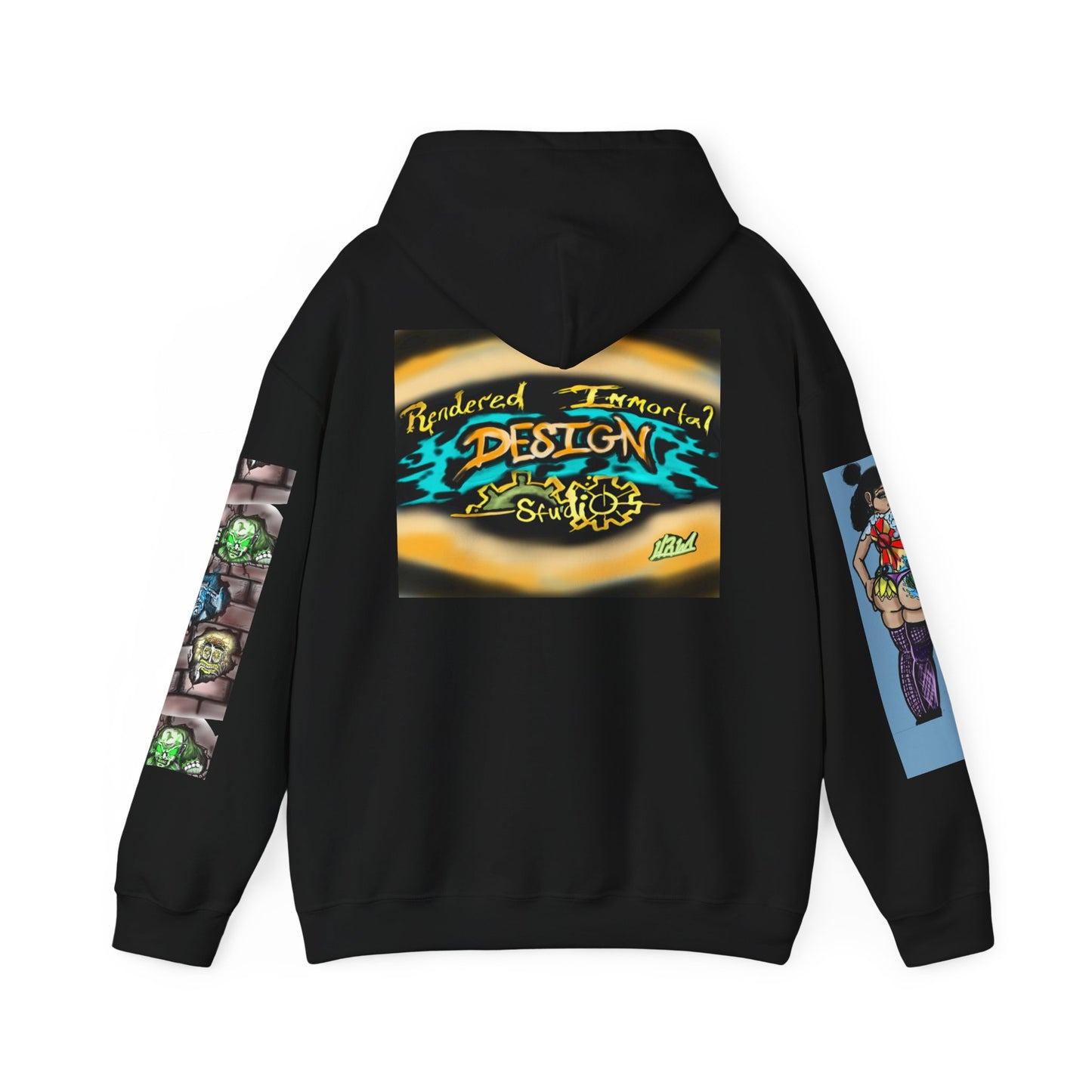 Urban Graphic Hoodie - Streetwear,Custom Hoodie, Unisex Gift, Art Apparel, Casual Fashion