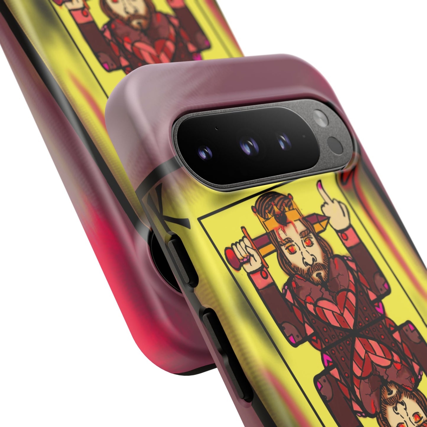 Playing Card Phone Case - Tough Cases with King Design