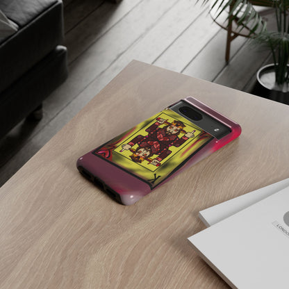 Playing Card Phone Case - Tough Cases with King Design