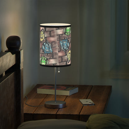Graffiti Emotion Faces Table Lamp –Mental Expression Art Lamp (US/CA Plug)