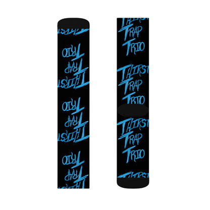 Thirst Trap Trio Sublimation Socks | Gift for Music Lovers, Unique Fashion, Streetwear, Cozy Accessories, Bold Statement Pieces