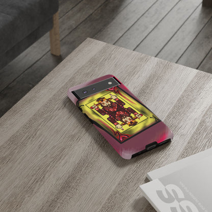 Playing Card Phone Case - Tough Cases with King Design