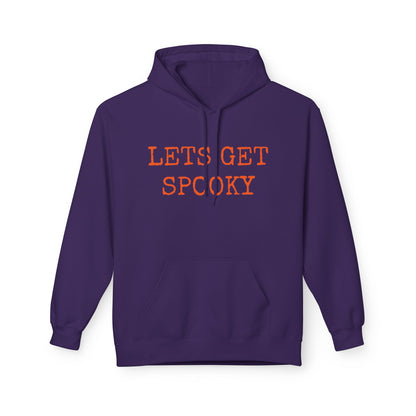 Halloween Hoodie, Unisex Midweight Fleece for Fall, Spooky SZN Apparel, Perfect for Ghost Hunting, Trick or Treating