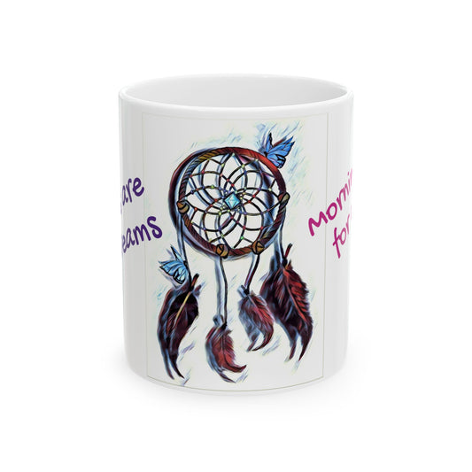 Dream Catcher Ceramic Mug - Morning Inspiration 11oz & 15oz
