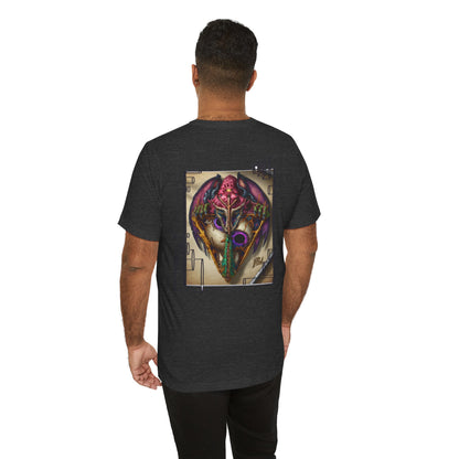 Viking King Graphic Tee — Norse Warrior Playing Card Design