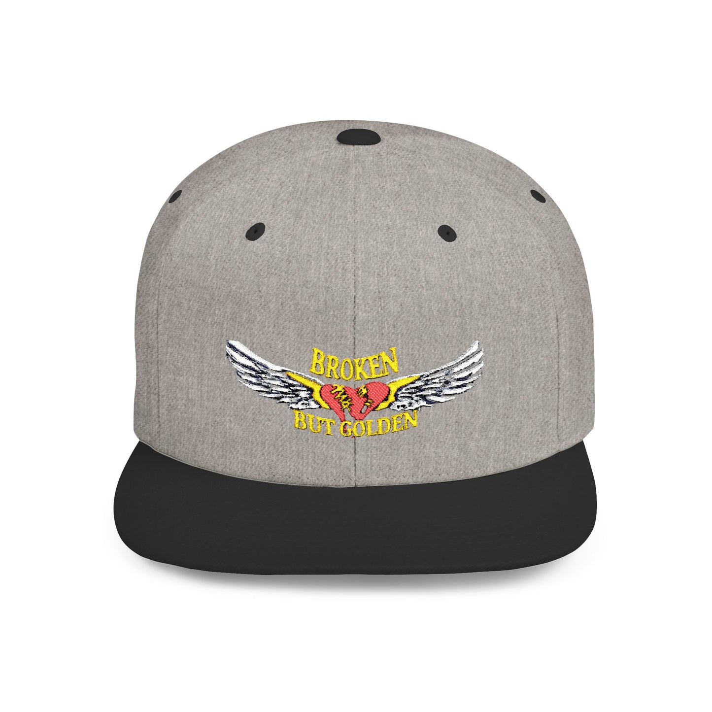 Unique Flat Bill Snapback Hat, Trendy Cap for Streetwear, Graphic Design Hat, Gift for Him, Cool Fashion Accessory