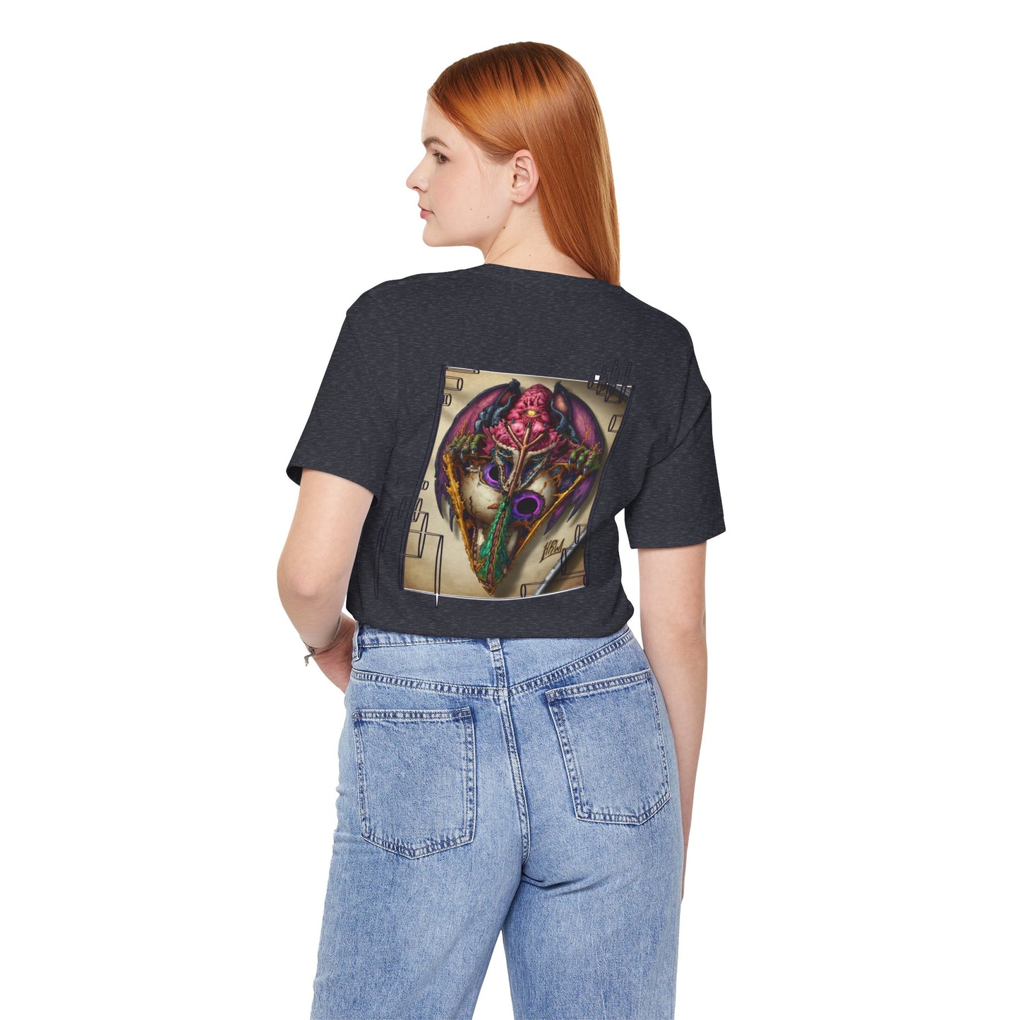 Viking King Graphic Tee — Norse Warrior Playing Card Design