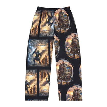 Epic #1 Dad All-Over Print Men's Pajama Pants — Norse Warrior Sleep Lounge Pants