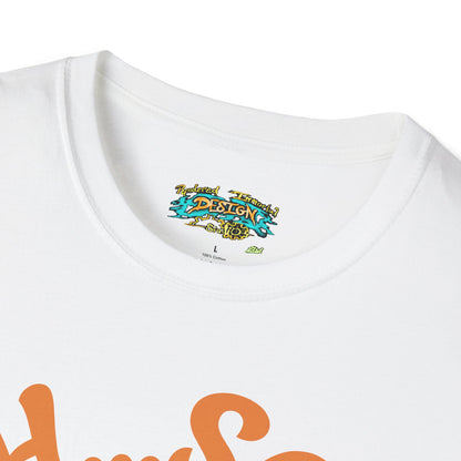 Beach Vibe Graphic T-Shirt — "Beach...Son of a" Retro Surf Design