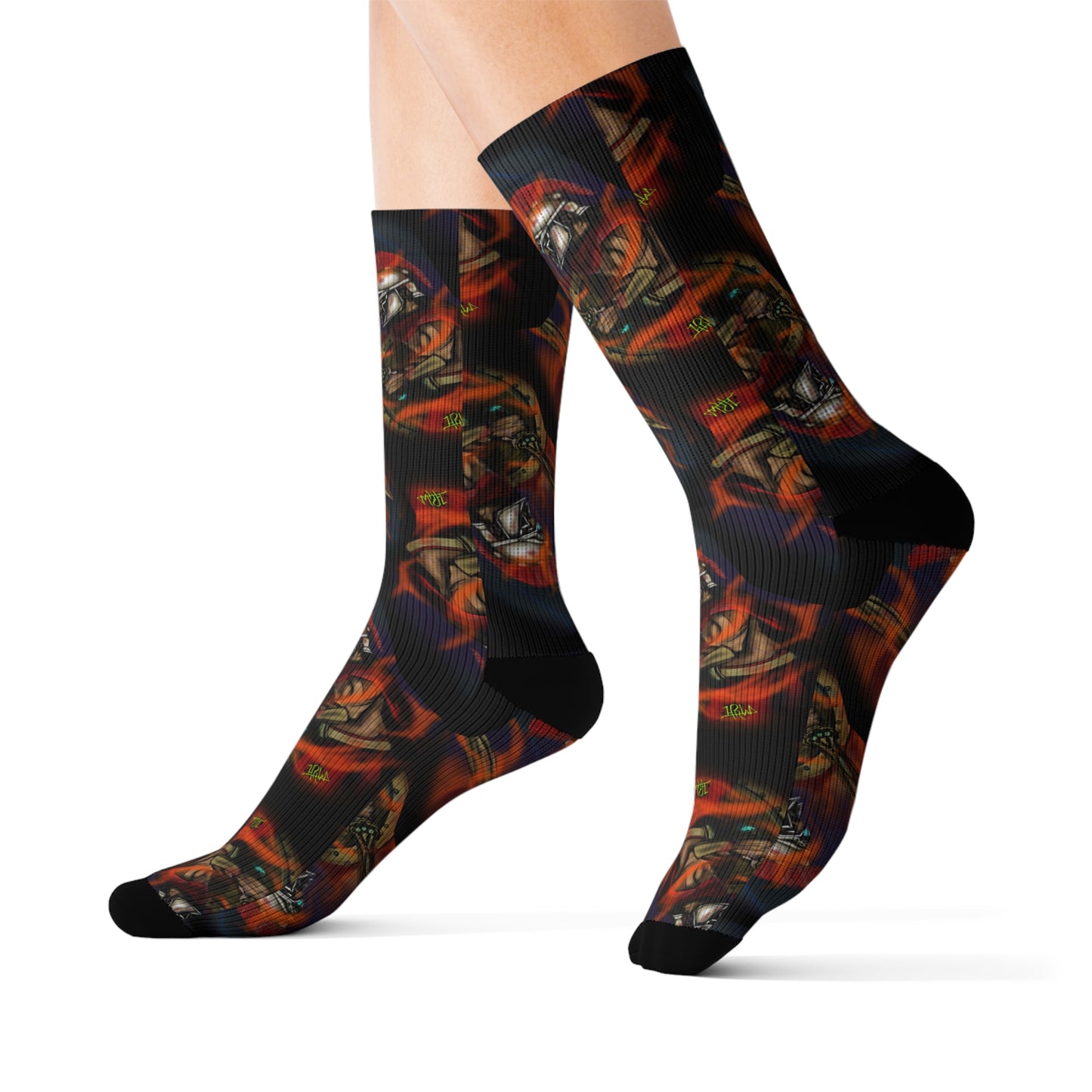 Spartan Warrior Sublimation Socks
