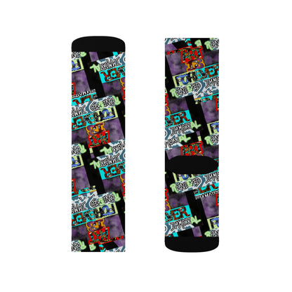 Art IsForever Socks, Unique Gift for Gamers, Cozy Footwear, Casual Sock Pair, Trendy Sock Style