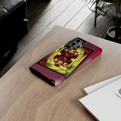 Playing Card Phone Case - Tough Cases with King Design