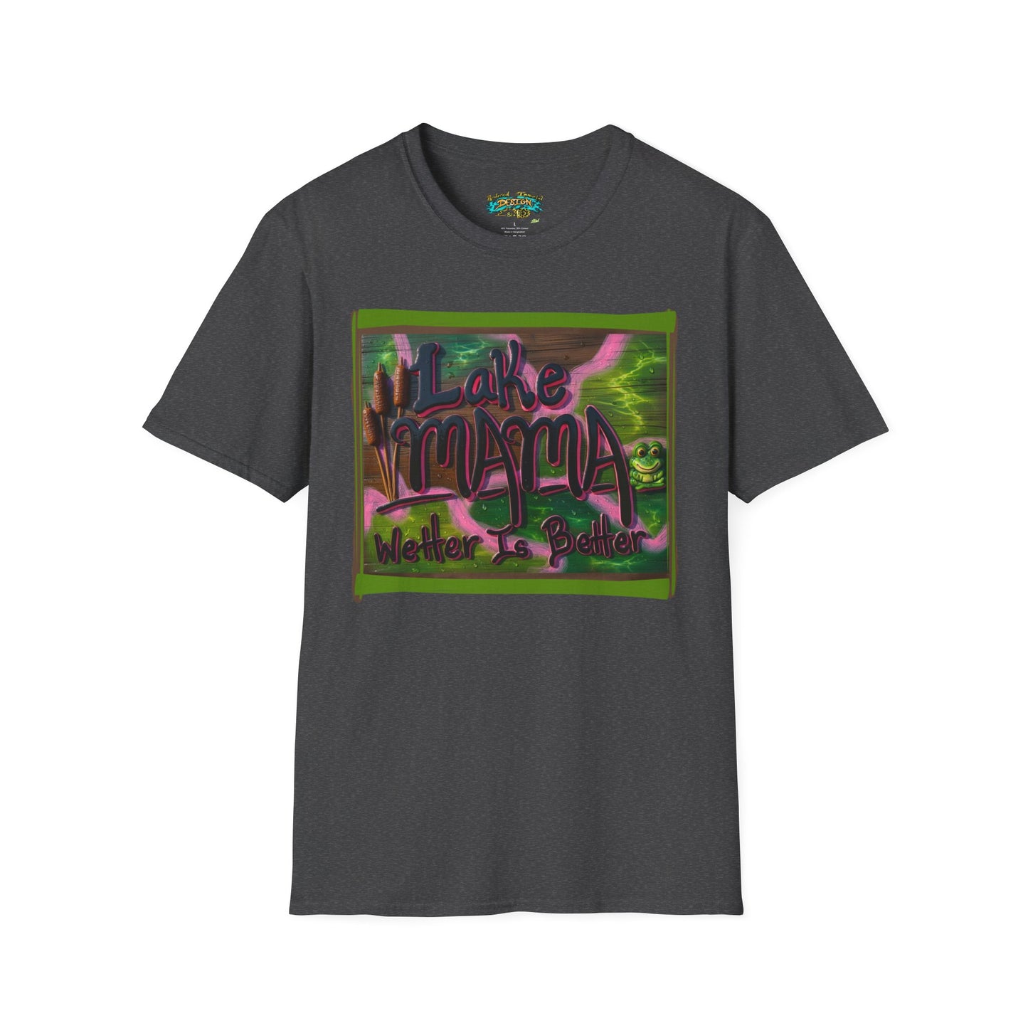 Lake mama Graphic T-Shirt — 'Water' Nature Vibe Tee